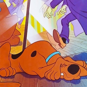 1995 Scooby Doo Matted Vintage 11x14 Print