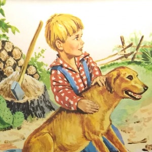 1965 Old Yeller Matted Vintage Disney 8x10 Print
