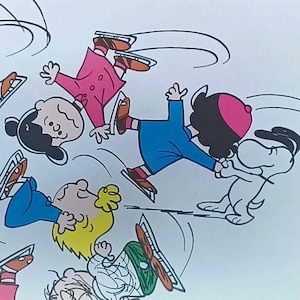 1965 Charlie Brown Christmas Matted Vintage Peanuts 8x10 Print