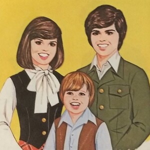 1977 Donnie & Marie Osmond Matted Vintage 8x10 Print