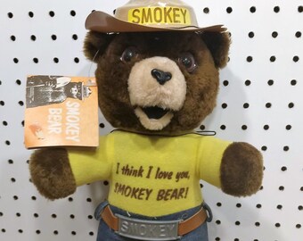 1970 smokey the bear stuffed animal