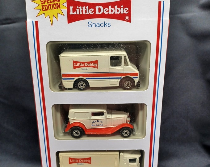 1994 Little Debbie Hot Wheels Truck Car Set of 3 NIB Mckee Etsy