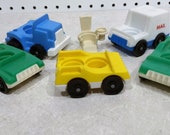 Fisher Price Little People Cars Trucks Dentist Chair 6 Pieces