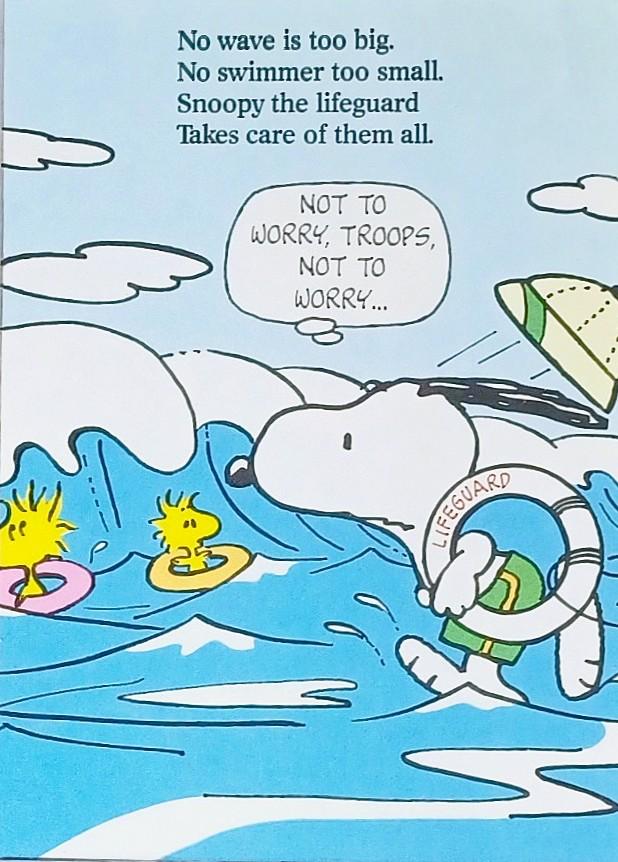 Snoopy Surfing Print - Etsy