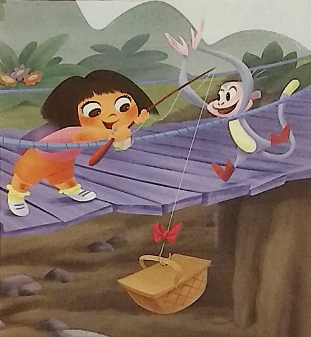 Buy Dora the Explorer With Boots Matted 8x10 Print Online in India