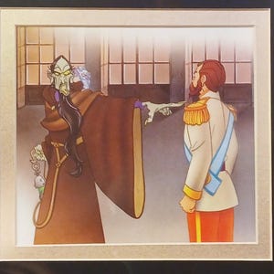 1997 Anastasia Movie Villain Rasputin Matted Vintage 8x10 Print