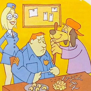 1975 Hong Kong Phooey Matted Vintage Print
