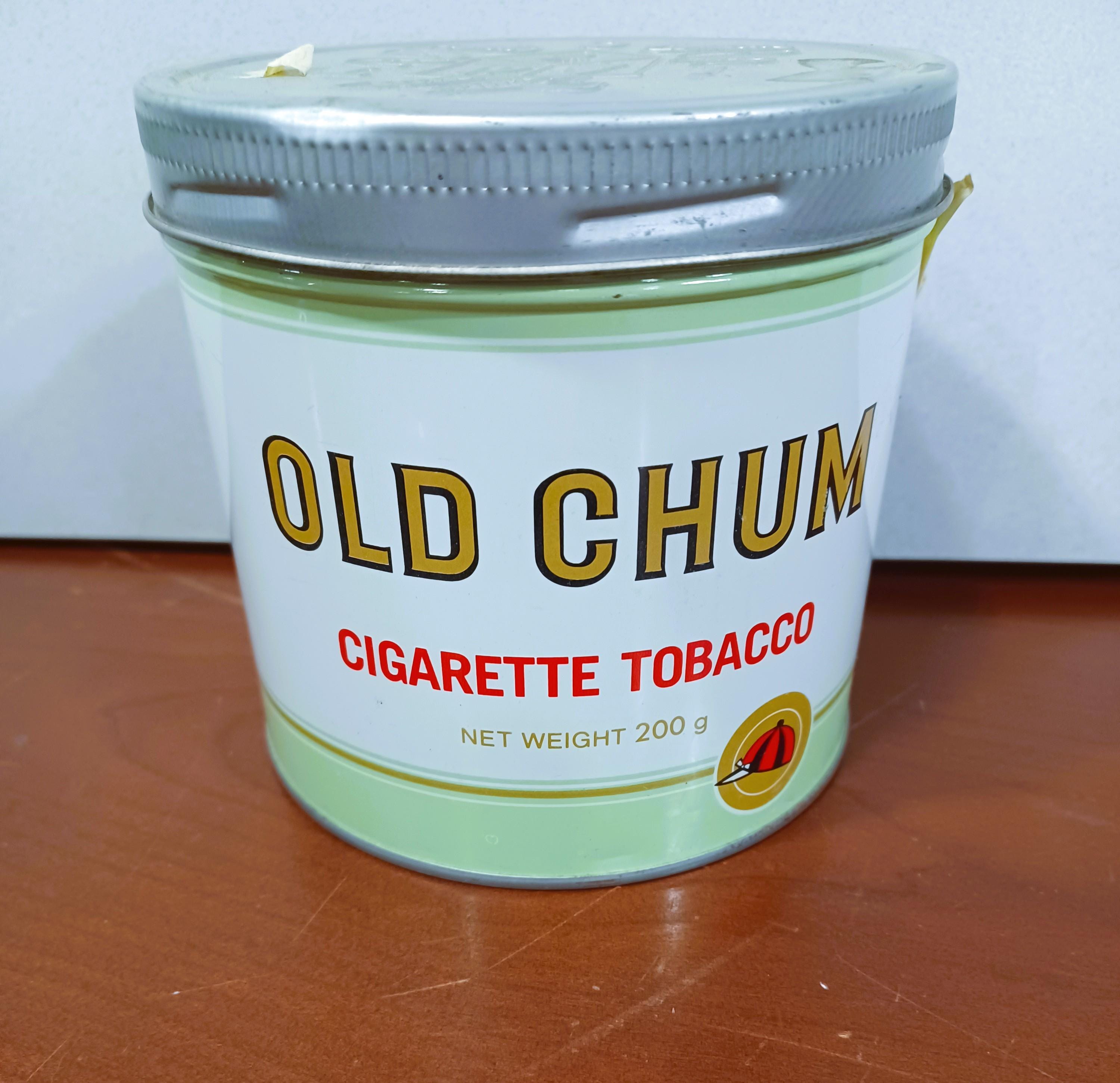 old chum tobacco Old Chum Tobacco Tin With Lid