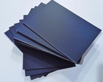 Lot of 20 5x7 Mat Boards NAVY BLUE