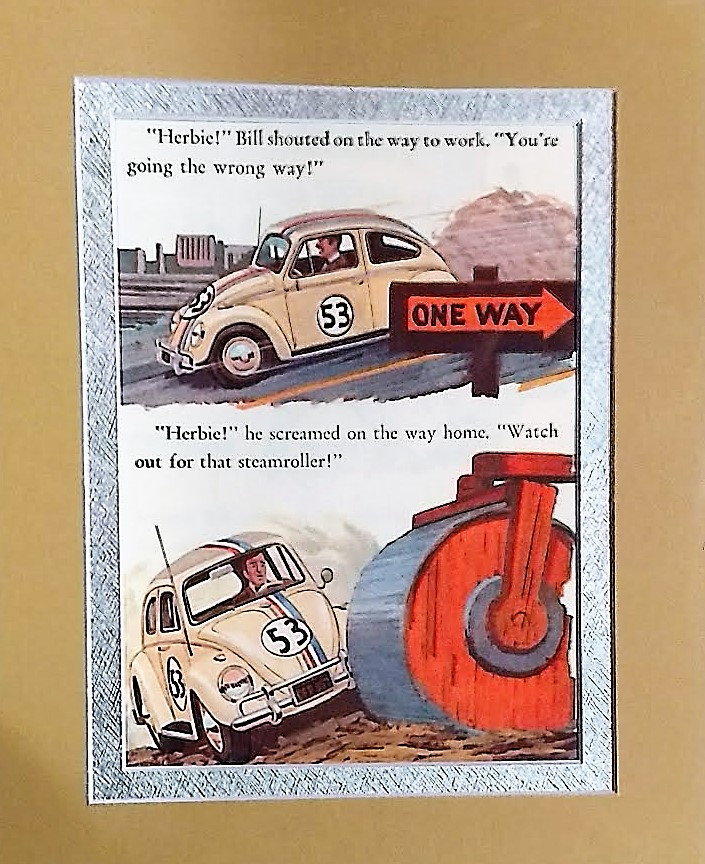 1974 Herbie, the Love Bug Matted Vintage Disney 8x10 Print - Etsy