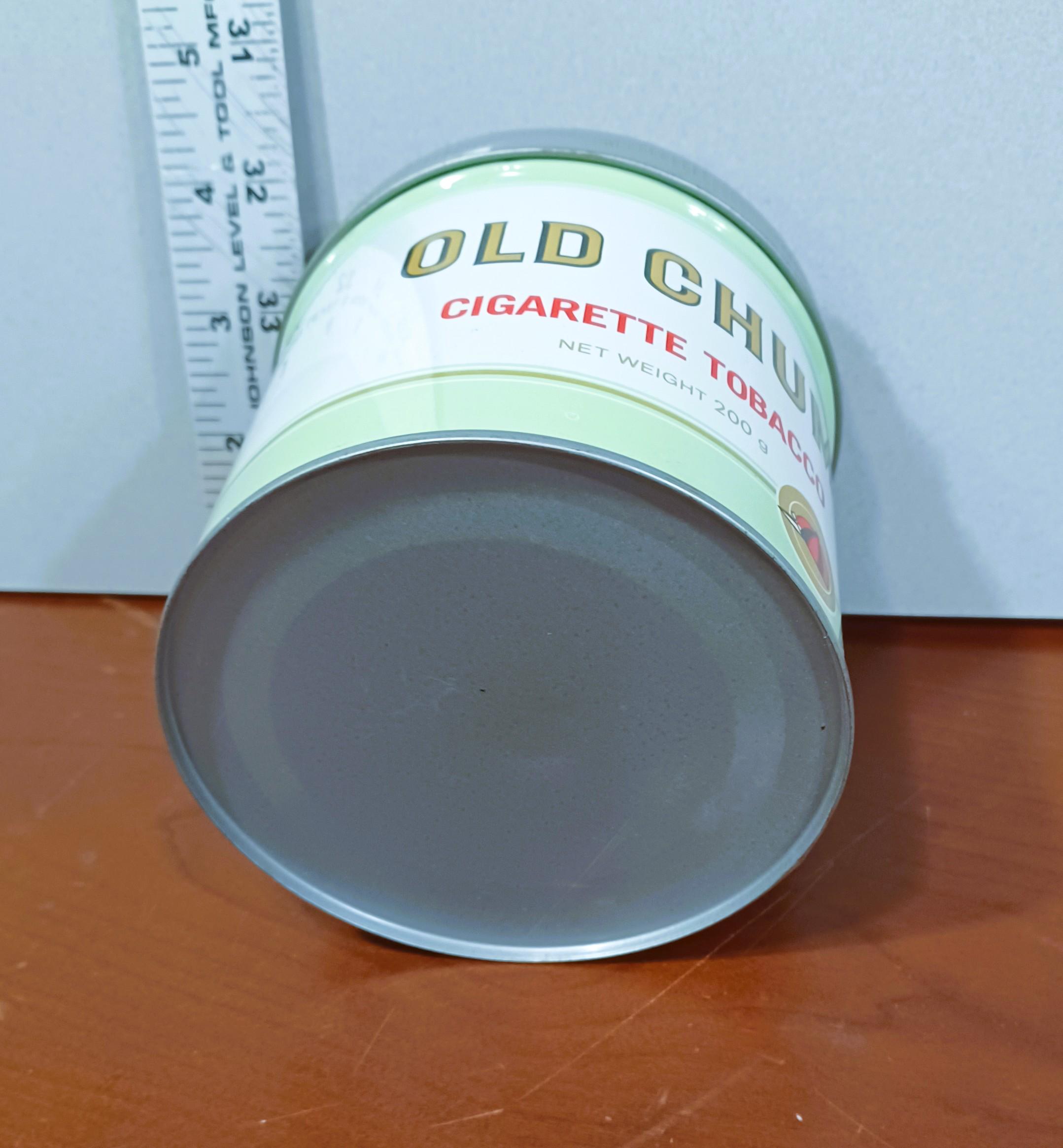 old chum tobacco tin Old Chum Tobacco Tin With Lid