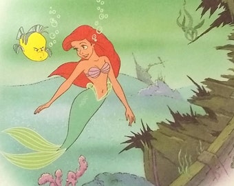 ディズニー リトル・マーメイド ポスター 20 x 16 1990年代 - Etsy 日本