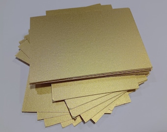 Lot of 20 5x7 Mat Boards LIGHT GOLD