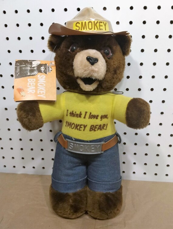 1970 smokey the bear stuffed animal