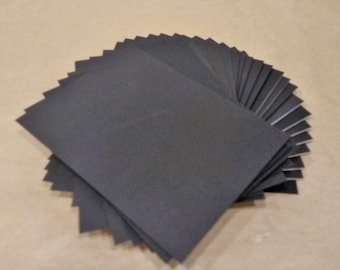 Lot of 20 5x7 Mat Boards BLACK