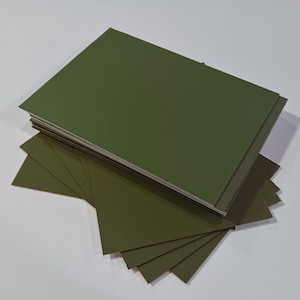 Lot of 20 5x7 Mat Boards FOREST GREEN