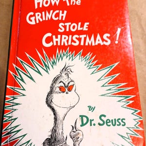 How the Grinch Stola Weihnachtsbuch von Dr. Seuss 1957