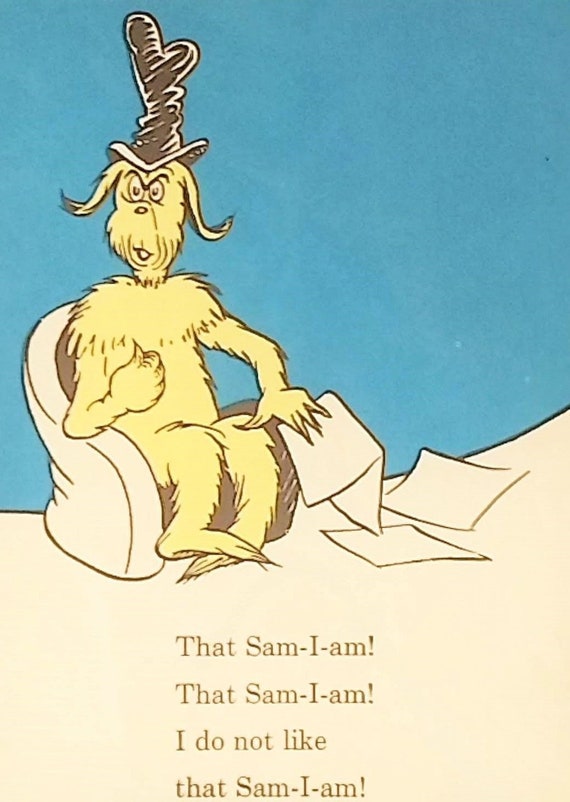Sam I Am Sign Printable