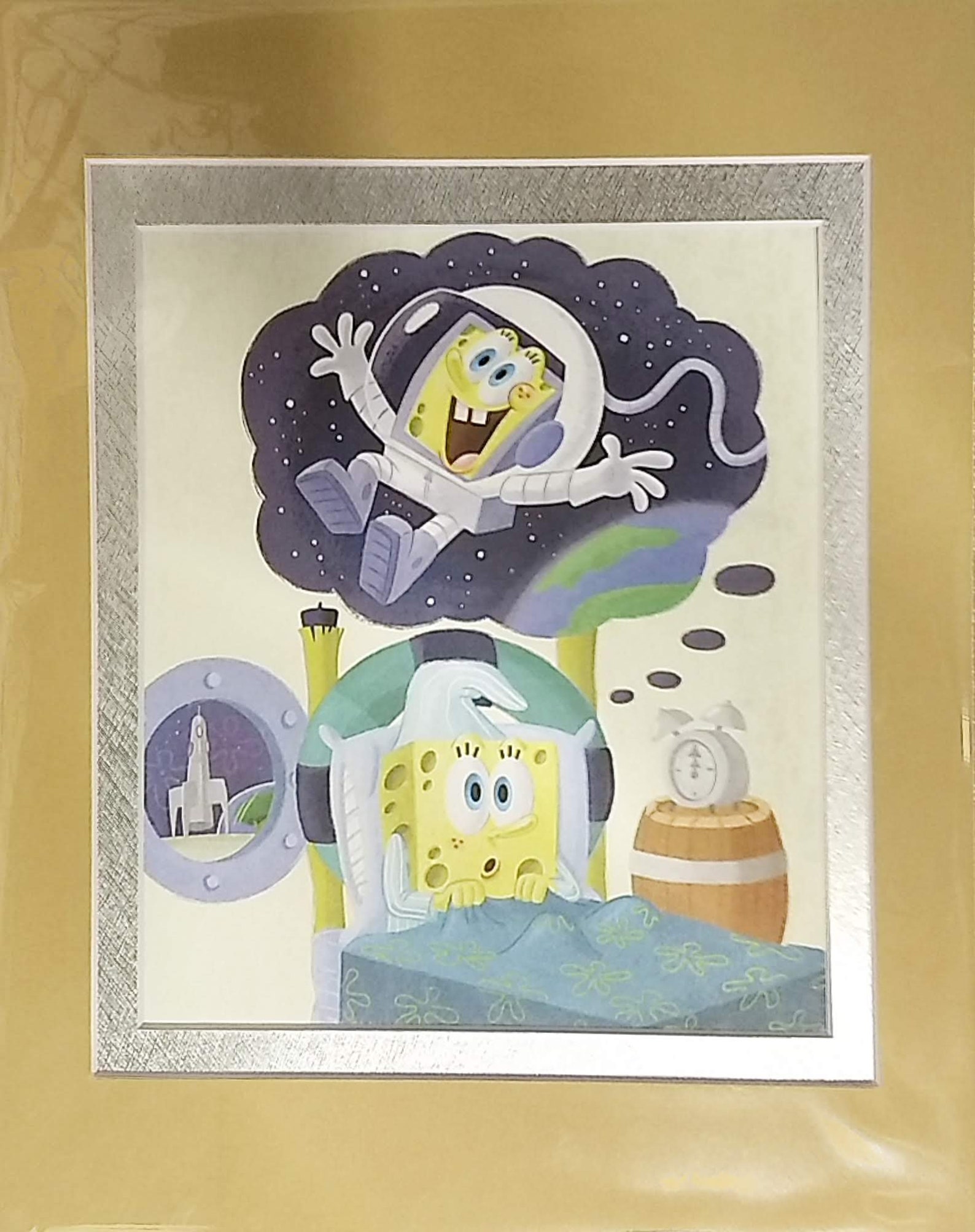 Spongebob Squarepants Matted 8x10 Print - Etsy