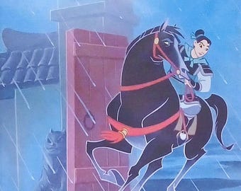 Mulan Matted 8x10 Disney Print