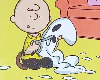 It's the Great Pumpkin Charlie Brown Matted Peanuts 8x10 Print