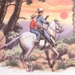 Lone Ranger Matted 8x10 Print