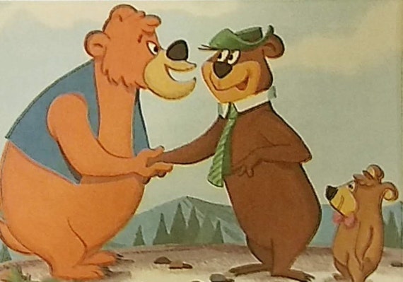 1960 Yogi Bear Matted Vintage 8x10 Print - Etsy