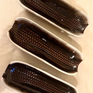 Vintage 1970s Pfaltzgraff Corn on the Cob Holders – Set of 3