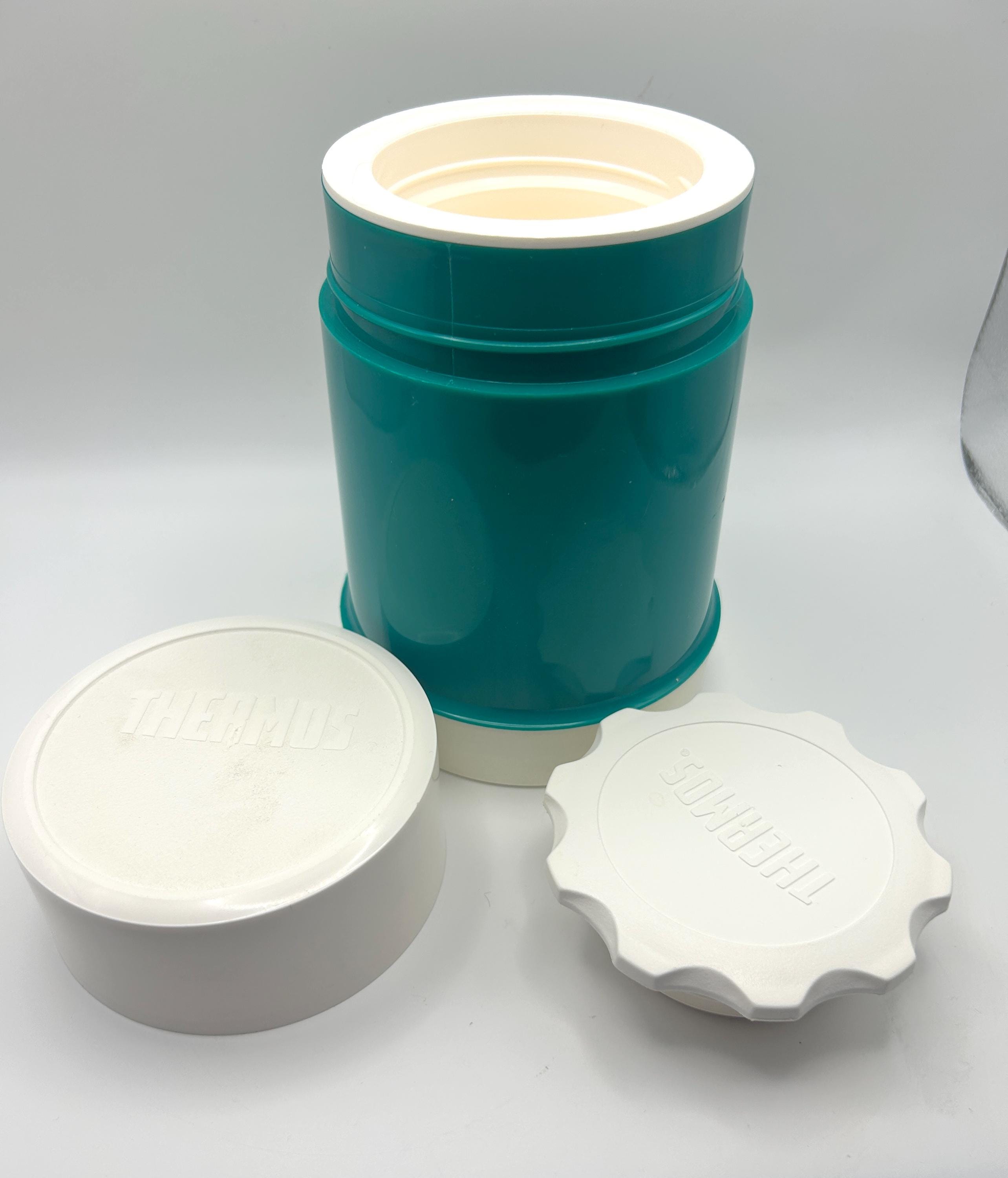 Vintage Thermos Brand Food Jar / Beverage Container – 1980s Retro 