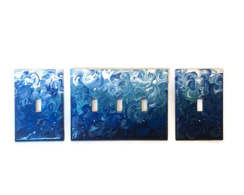 Underwater Ocean Light Switch Hand Painted Light Switch Etsy