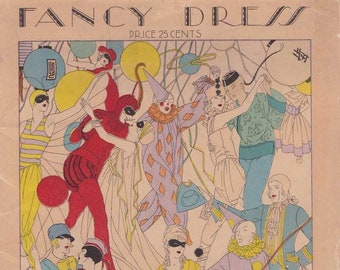 PDF Reproduction - 1926 - Fancy Dress Catalog - Butterick Vintage Halloween Costume Party - Instant Download