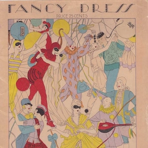 PDF Reproduction - 1926 - Fancy Dress Catalog - Butterick Vintage Halloween Costume Party - Instant Download
