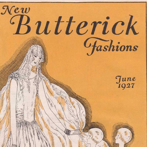 PDF Reproduction 1927 September New Butterick Fashions - Etsy