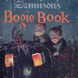 PDF Reproduction - 1925 - Dennison&#39;s Bogie Book - Vintage Halloween - Instant Download