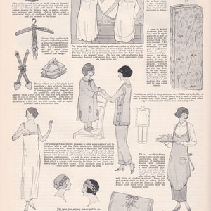 PDF Reproduction Bundle 1924 and 1929 Home Sewing Helps Woman's Institute Books Instant Download image 6