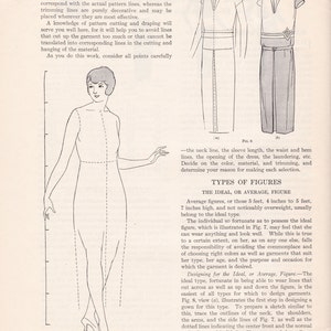 PDF Reproduction 1925 Designing and Planning Clothes Woman's Institute Book Instant Download image 3