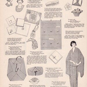 PDF Reproduction Bundle 1924 and 1929 Home Sewing Helps Woman's Institute Books Instant Download image 9