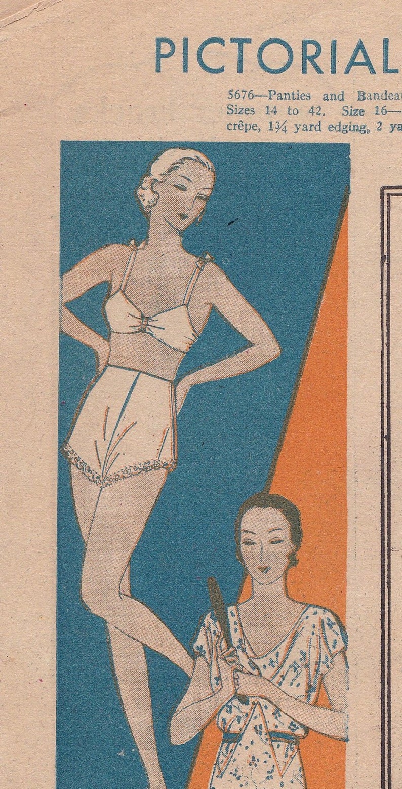 PDF Bundle 1931 1932 Summer Fashions Three Pictorial Pattern Catalogs of Art Deco Era Fashions PDF Instant Download image 6