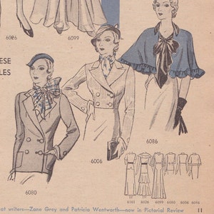 PDF Bundle 1931 1932 Summer Fashions Three Pictorial Pattern Catalogs of Art Deco Era Fashions PDF Instant Download image 4