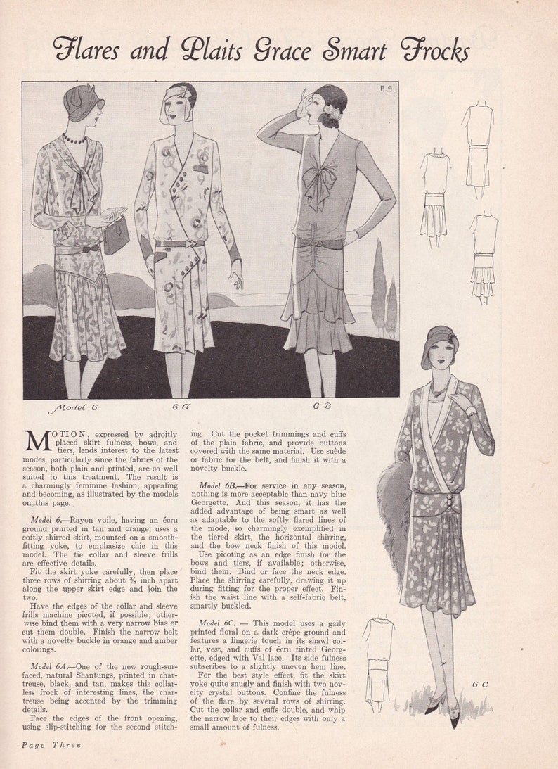 PDF Reproduction Bundle 1924 and 1929 Home Sewing Helps Woman's Institute Books Instant Download image 7