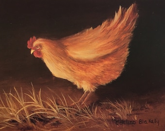 Print by Corliss Blakely "Little Red"