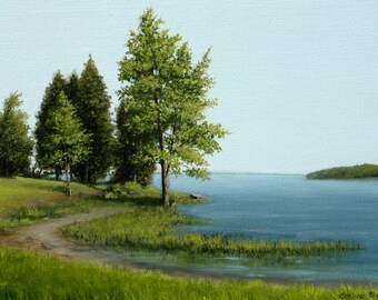 Limited Edition Print by Corliss Blakely "Raake's Point "