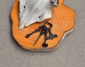Viking Style Hand Forged Pipe Tool Set, Customizable with Thor's Hammer Amulet! product logo