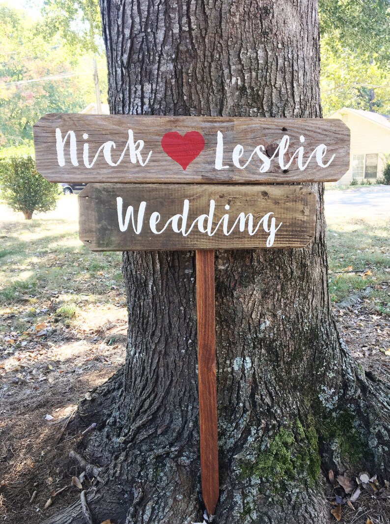 Reclaimed Recycled Upcycled Wedding Decor Personalized Wedding Sign Eco Friendly Wedding Sign Wooden Custom Rustic Boho Chic Wedding Sign