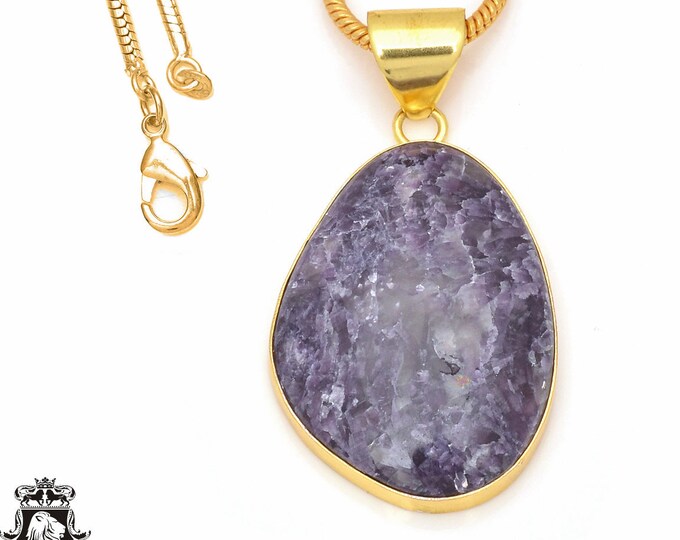 Amethyst Sage Pendant Necklaces & FREE 3MM Italian 925 Sterling Silver Chain GPH154