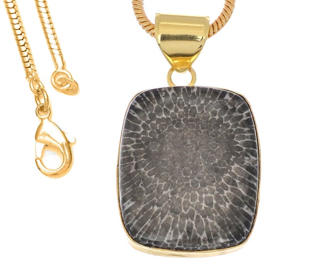 Stingray Coral Pendant Necklaces & FREE 3MM Italian 925 Sterling Silver Chain GPH1128
