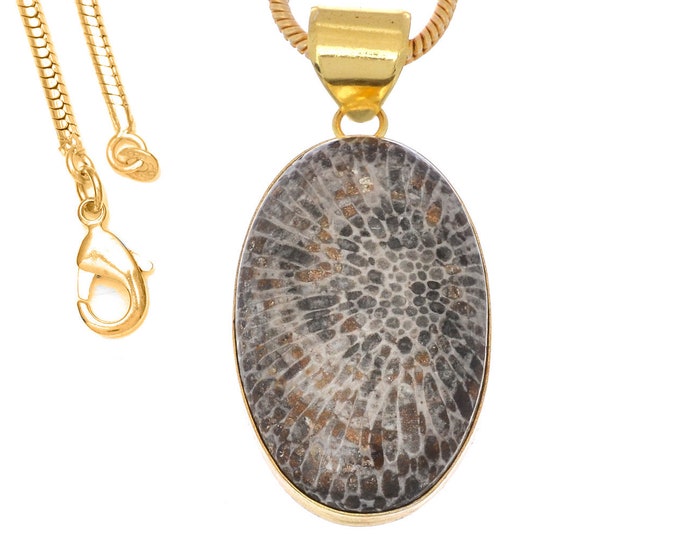 Stingray Coral Pendant Necklaces & FREE 3MM Italian 925 Sterling Silver Chain GPH1131