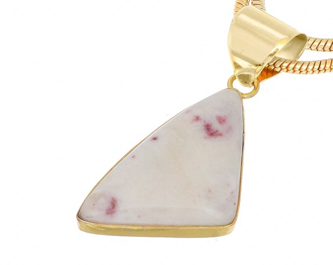 Tourmaline in Quartz Pendant Necklaces & FREE 3MM Italian 925 Sterling Silver Chain GPH926