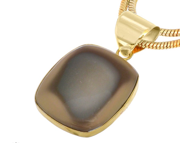 Imperial Jasper Pendant Necklaces & FREE 3MM Italian 925 Sterling Silver Chain GPH775