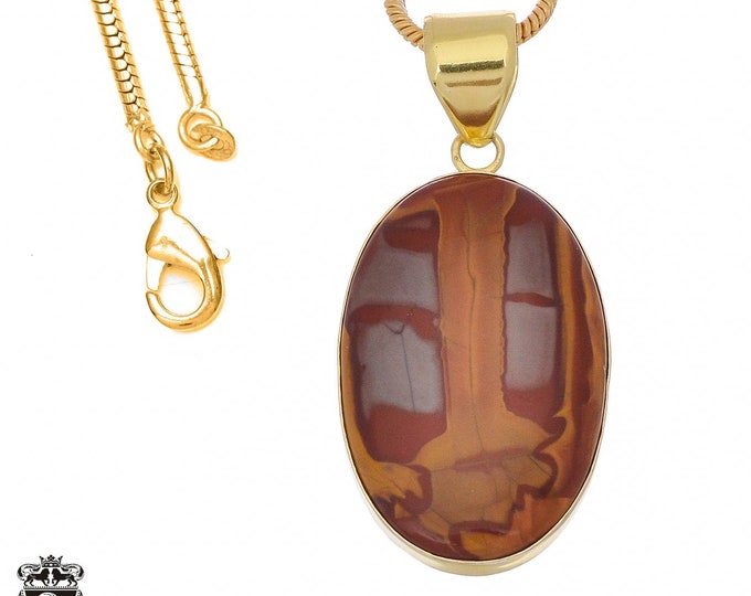 Noreena Jasper Pendant Necklaces & FREE 3MM Italian 925 Sterling Silver Chain GPH941